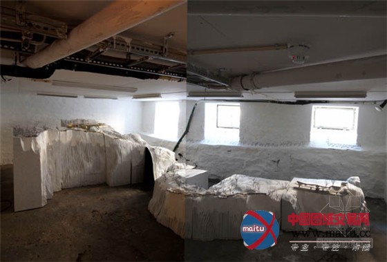 挪威Vøringsfossen高山与悬崖边的瀑布水景