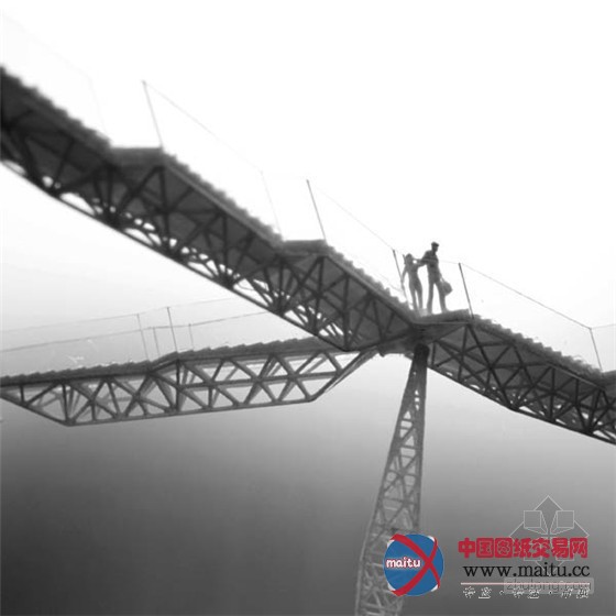 挪威Vøringsfossen高山与悬崖边的瀑布水景