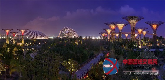 Wilkinson Eyre Architects设计的新加坡海滨公园