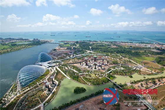 Wilkinson Eyre Architects设计的新加坡海滨公园