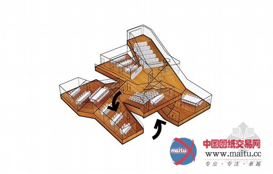 REX设计的美国概念性公司总部办公楼