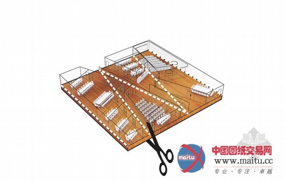REX设计的美国概念性公司总部办公楼