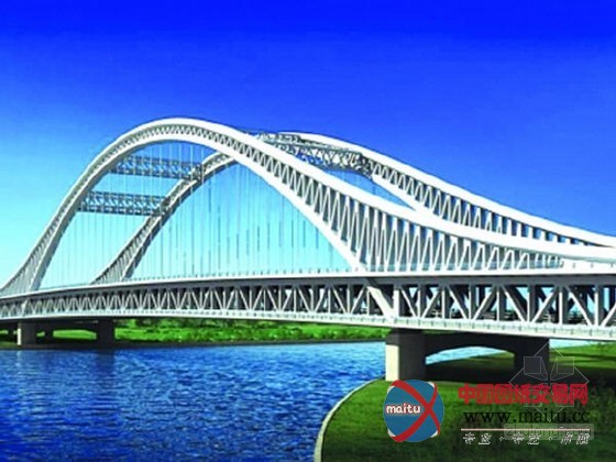 苏州斜港大桥3000吨重桥墩浇注动工