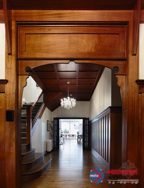 墨尔本明亮开阔别墅室内设计