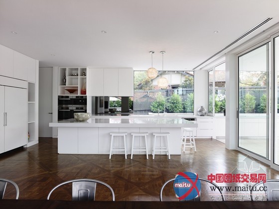 墨尔本明亮开阔别墅室内设计