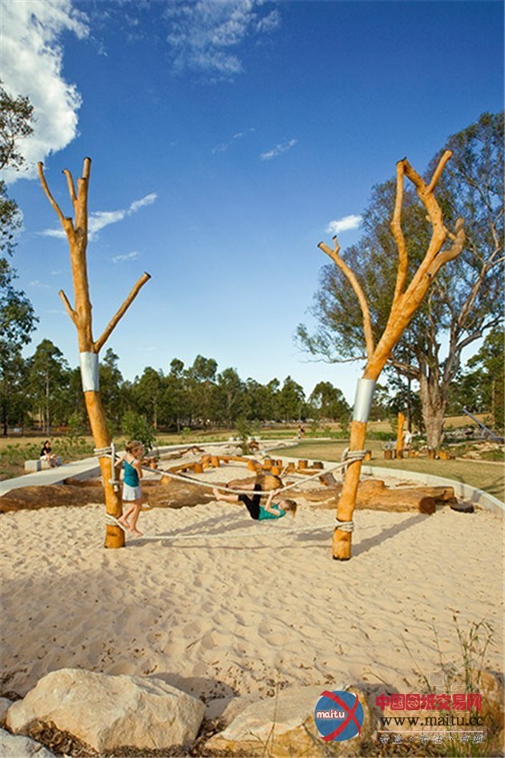 McGregor Coxall的澳大利亚悉尼Lizard Log公园