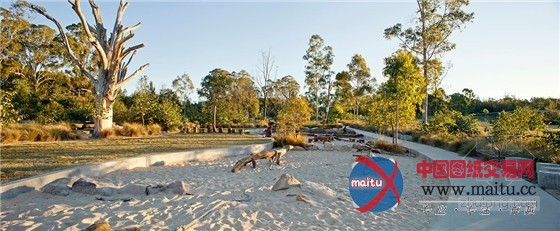 McGregor Coxall的澳大利亚悉尼Lizard Log公园