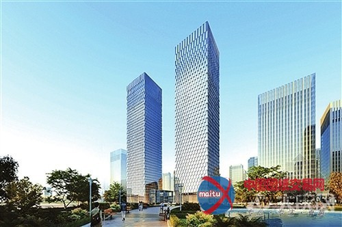 “龙江第一高”216米绿地金融双子大厦开始打桩