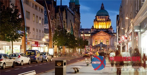 AECOM设计的北爱贝尔法斯特主街区