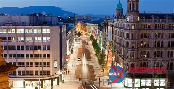 AECOM设计的北爱贝尔法斯特主街区