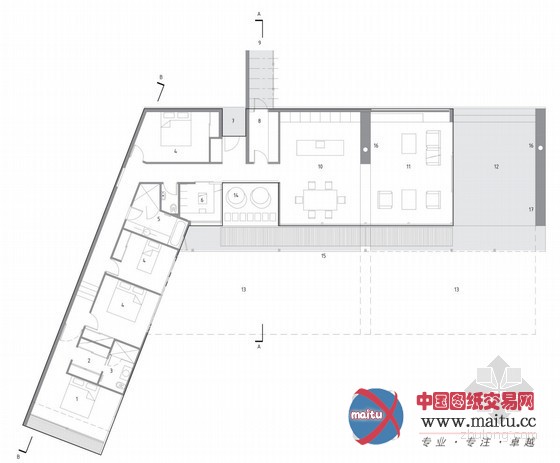 新西兰的海湾别墅设计 宁静的乡村气息