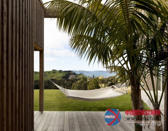 新西兰的海湾别墅设计 宁静的乡村气息
