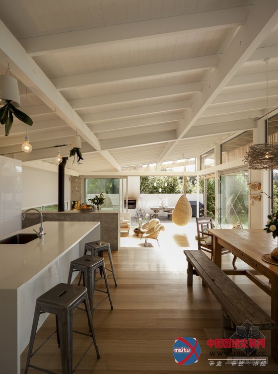 新西兰的海湾别墅设计 宁静的乡村气息