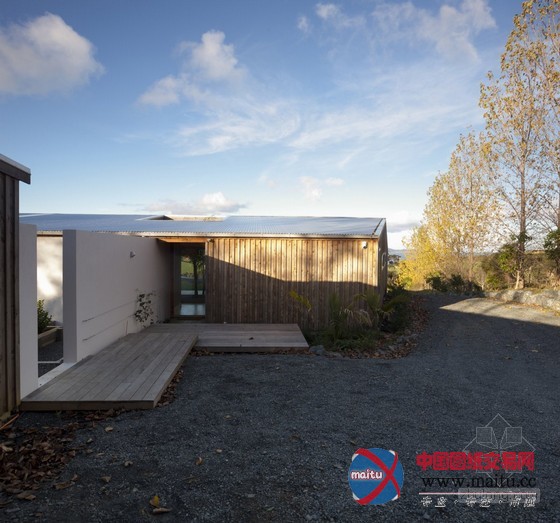 新西兰的海湾别墅设计 宁静的乡村气息
