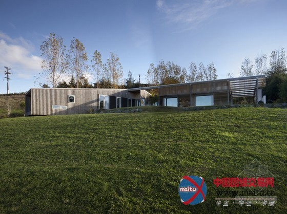 新西兰的海湾别墅设计 宁静的乡村气息