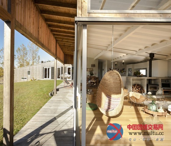 新西兰的海湾别墅设计 宁静的乡村气息