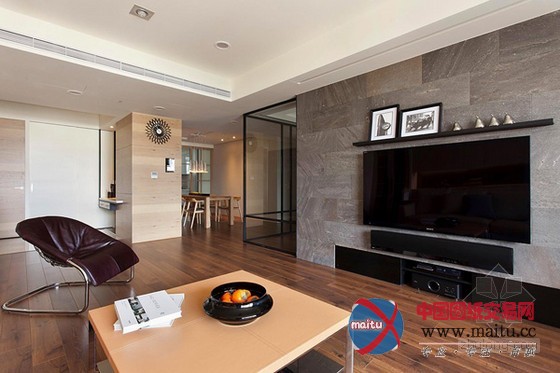 自然中性风公寓设计 简单却十分的惬意