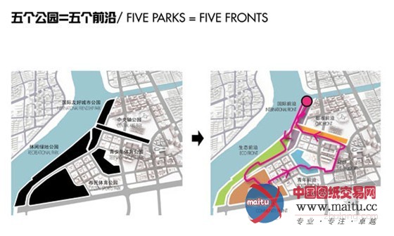 SWA设计的上海浦东海滨公园竞标获奖方案