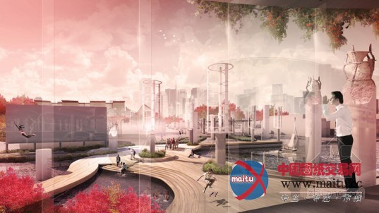 D.IS.H设计的旧金山Seismic Harves节能绿化带