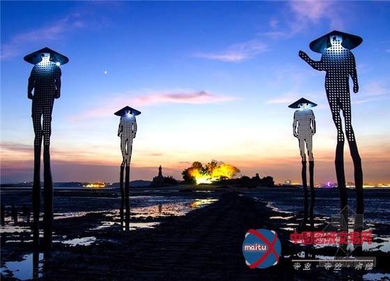 Marco Casagrande设计的厦门海中太阳能雕塑