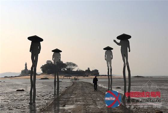 Marco Casagrande设计的厦门海中太阳能雕塑