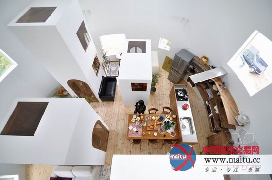 日本爱知县粮仓住宅 设计感十足