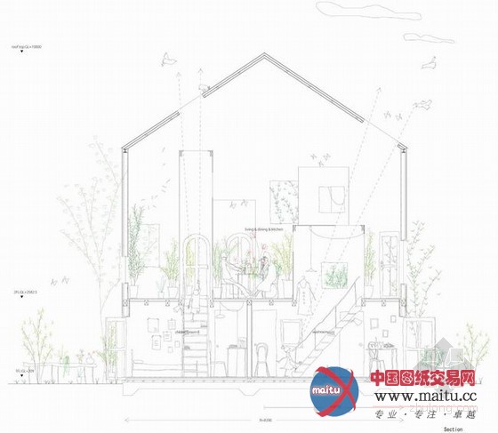 日本爱知县粮仓住宅 设计感十足