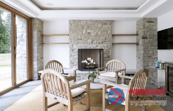 斯坦的纳维亚风格的加拿大别墅室内设计