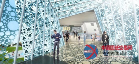 TheeAe LTD设计的香港立方体生物信息学院