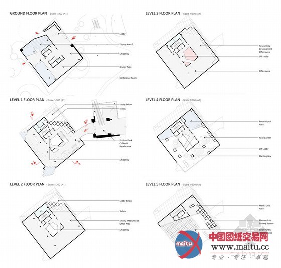 TheeAe LTD设计的香港立方体生物信息学院