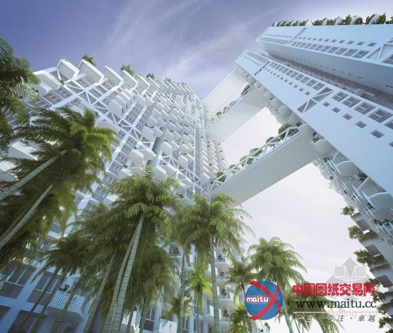 moshe-safdie设计的新加坡“天空”栖息地