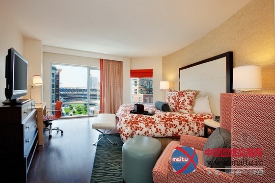 圣地亚哥英迪格酒店设计 客房别具一格