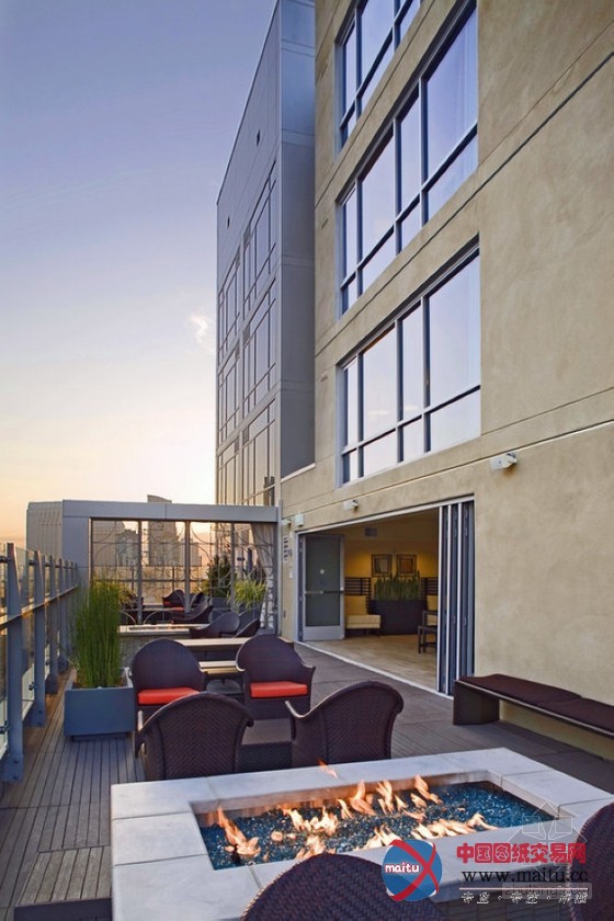 圣地亚哥英迪格酒店设计 客房别具一格