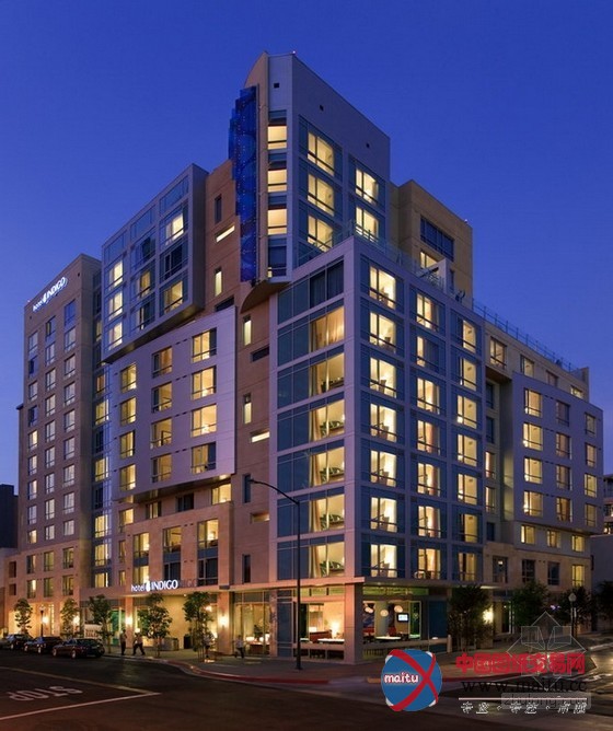 圣地亚哥英迪格酒店设计 客房别具一格