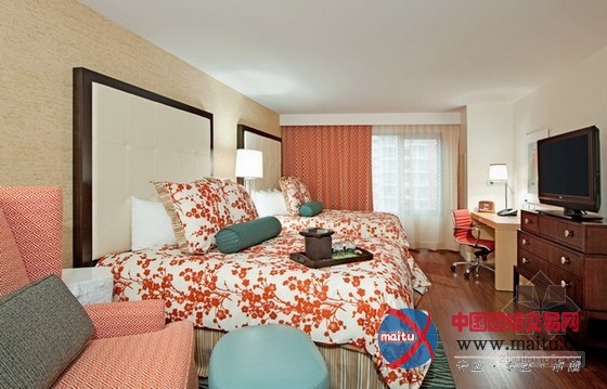 圣地亚哥英迪格酒店设计 客房别具一格