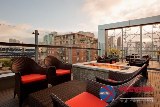 圣地亚哥英迪格酒店设计 客房别具一格