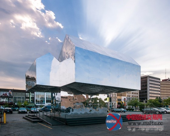 two islands设计的密歇根州临时展览馆