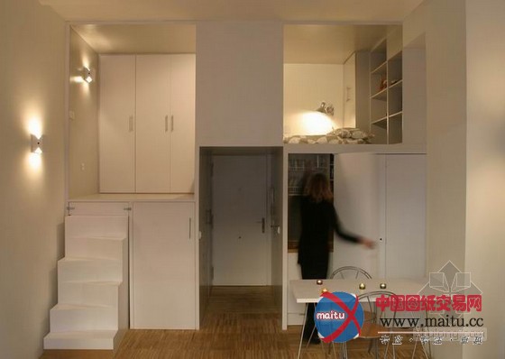 马德里28平米超小户型 家居空间利用十分巧妙