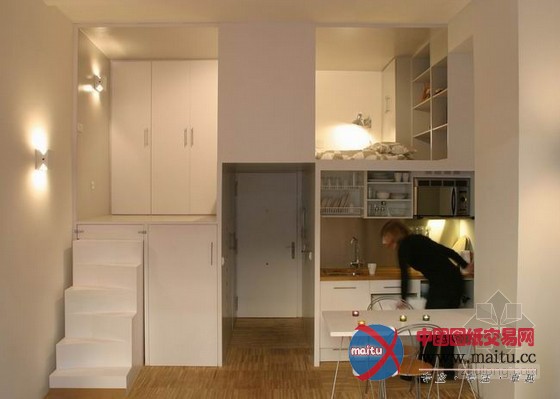 马德里28平米超小户型 家居空间利用十分巧妙