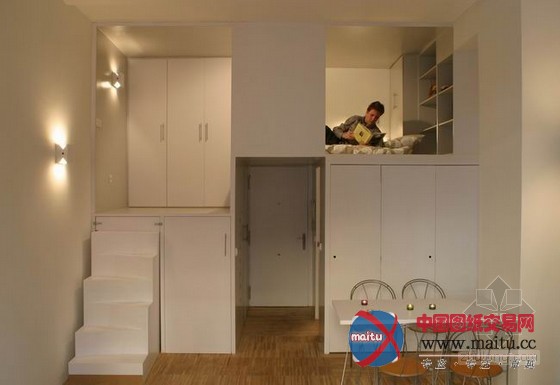 马德里28平米超小户型 家居空间利用十分巧妙