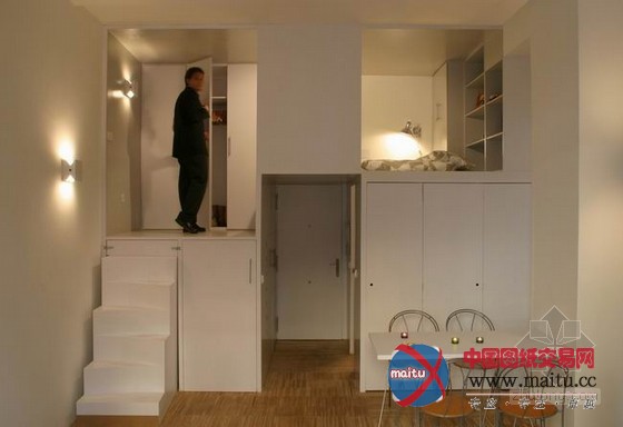 马德里28平米超小户型 家居空间利用十分巧妙