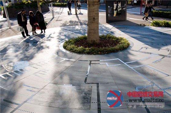 EARTHSCAPE设计的日本东京饭田桥中心广场