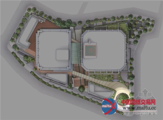EARTHSCAPE设计的日本东京饭田桥中心广场