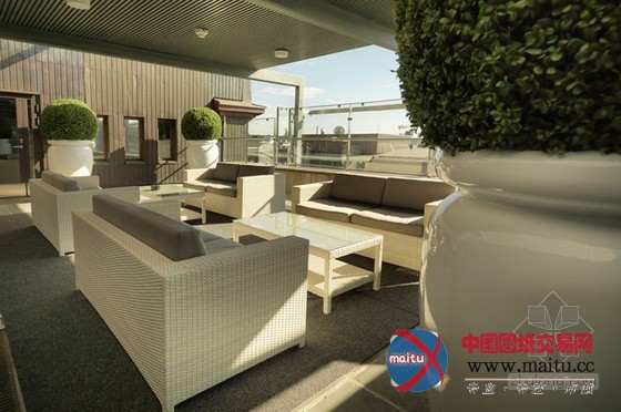 芬兰Fazer F8餐厅装修设计 绿植搭配小清新-室