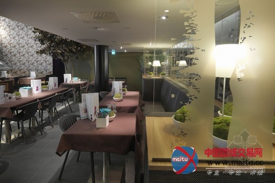 芬兰Fazer F8餐厅装修设计 绿植搭配小清新