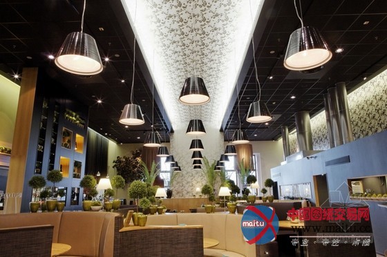 芬兰Fazer F8餐厅装修设计 绿植搭配小清新