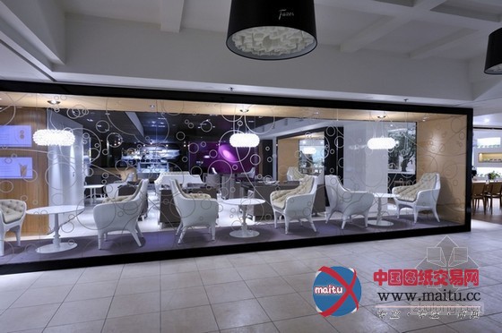 芬兰Fazer F8餐厅装修设计 绿植搭配小清新