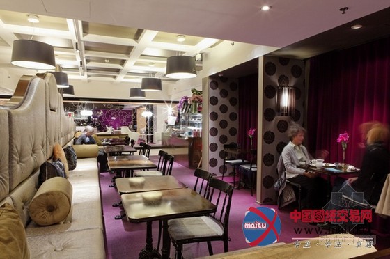 芬兰Fazer F8餐厅装修设计 绿植搭配小清新