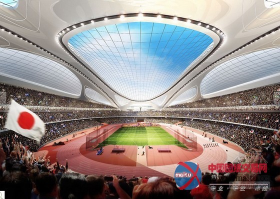 扎哈设计的2020年东京奥运会体育馆最新效果图曝光