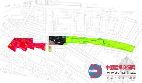 丹麦哥本哈根彩色艺术城市公园